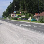 Geodetski načrt - križišče Log pri Brezovici
