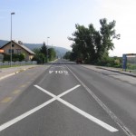 Geodetski načrt - križišče Log pri Brezovici